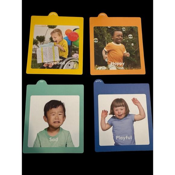 Lovevery Emotion Match Mirror & Card Set The Enthusiast Play Kit Complete Toy - Picture 4 of 15